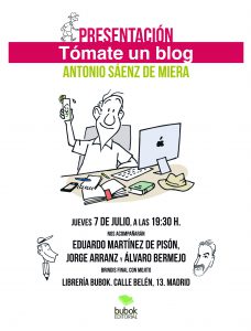 «Tómate un blog», entrevista a Antonio Sáenz de Miera