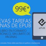 Tu libro en ePub, ahora más fácil. ¡Nuevas tarifas!