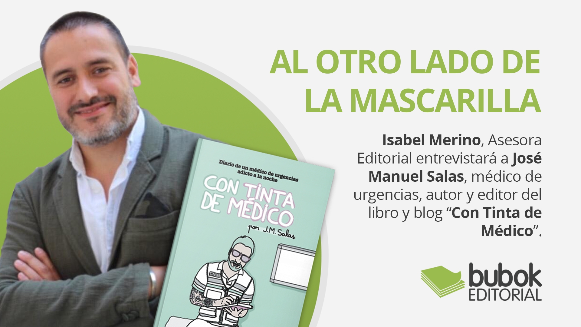 Entrevista con el escritor y médico de urgencias José Manuel Salas: al otro lado de la mascarilla