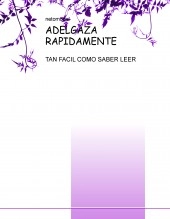 Libro ADELGAZA RAPIDAMENTE, autor netomodel