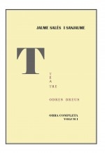 TEATRE. OBRES BREUS (I) OBRA COMPLETA VOL. I