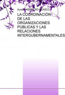 LA COORDINACIÓN DE LAS ORGANIZACIONES PÚBLICAS Y LAS RELACIONES INTERGUBERNAMENTALES.