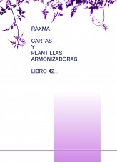 RAXMA CARTAS Y PLANTILLAS ARMONIZADORAS LIBRO 42