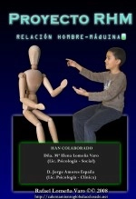 Libro Proyecto RHM. Relación Hombre-Máquina. ¿Puede el hombre amar a una máquina?, autor Rafael Lomeña Varo