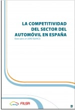 Libro La competitivad del sector del automovil en España, autor Fundación FITSA