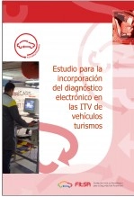 Libro Estudio incorporación del diagnóstico electrónico en las ITV de los turismos, autor Fundación FITSA