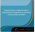 Libro Impactos de legislaciones comunitarias claves para el sector de automoción, autor Fundación FITSA