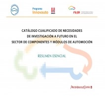 Catálogo cualificado de necesidades de investigación a futuro en el sector de componentes y módulos de automoción