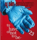 Libro Y SIN EMBARGO magazine #23, to have or not to be, autor Y SIN EMBARGO magazine