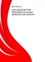 Libro GUIA GESTION POR PROCESOS ALCALDIA MUNICIPAL DE SOACHA, autor mecisoacha