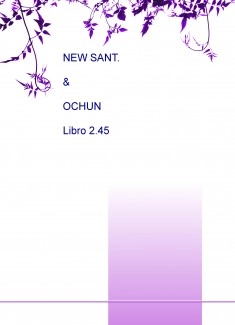 NEW SANT. & OCHUN Libro 2.45