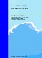 Libro Homosexualidad y Pedofilia, autor José María Amenós Vidal