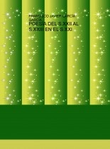 Libro POESÍA DEL S.XXII AL S.XXIII EN EL S.XXI, autor Francisco Javier García García