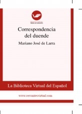 Libro Correspondencia del duende, autor Biblioteca Miguel de Cervantes