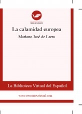 Libro La calamidad europea, autor Biblioteca Miguel de Cervantes