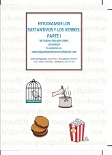 Libro ESTUDIAMOS LOS SUSTANTIVOS Y VERBOS, autor logopeda
