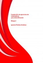 Libro Cuadernillo de ejercicios de matemáticas para diversificación (Bloque I), autor ipardos