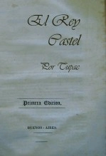 Libro El Rey Castel, autor Dino Otero