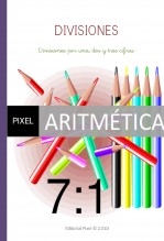 Libro DIVISIONES POR UNA, DOS Y TRES CIFRAS, autor EDICIONES PIXEL