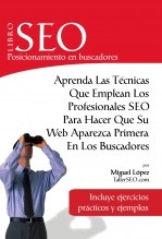 Libro Libro SEO Posicionamiento en Buscadores (edición 3.1), autor Miguel López