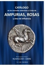 Libro Catálogo de las monedas anteriores a Cristo de AMPURIAS, ROSAS y área de influencia, autor emporiton