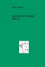 Libro Apuntes de Subasta (Sayc), autor marzore