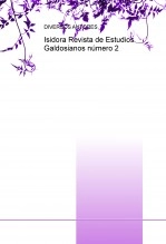 Libro Isidora Revista de Estudios Galdosianos número 2, autor rosaamor