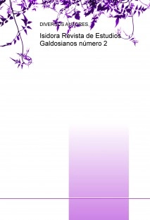 Isidora Revista de Estudios Galdosianos número 2