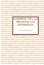 Libro Cuaderno: 101 preguntas a la informática, autor Marisa Tormo Navarro