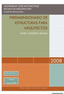 PREDIMENSIONADO DE ESTRUCTURAS PARA ARQUITECTOS. PARTE I CONCRETO ARMADO