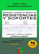 Libro Aprender a Invertir en Bolsa con Resistencias y Soportes: ¿Qué son? ¿Cómo se forman? ¿Cómo se opera?, autor Jose I Ros