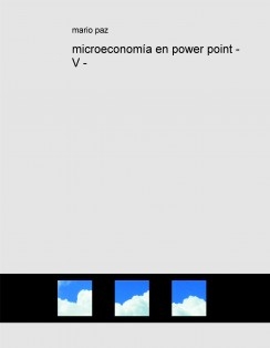 microeconomía en power point - V -