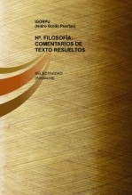 FILOSOFÍA: COMENTARIOS-TEXTOS
