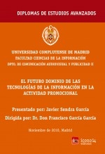 Libro El futuro dominio de las tecnologías de la información en la actividad promocional, autor ICONO14 Asociación científica de Comunicación y Nuevas