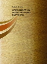 Libro INVENTARIO PARA EMPRESAS, autor Roberth Ordoñez