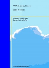 Libro Casos Judiciales, autor José María Amenós Vidal