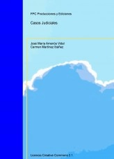 Libro Casos Judiciales, autor José María Amenós Vidal