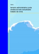 temario administrativo junta andalucia todo actualizado tratado de roma