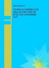 Libro TEORIA ECONOMICA DE ANULACION PURA DE EFECTOS CROWDING OUT, autor daviddesalamanca