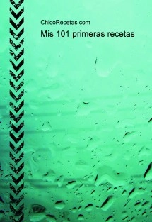 Mis 101 primeras recetas