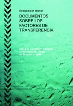 Libro DOCUMENTOS SOBRE LOS FACTORES DE TRANSFERENCIA, autor Colección ClubSalud.es