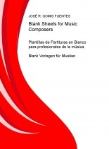 Libro Blank Sheets for Music Composers, autor EDICIONES PIXEL