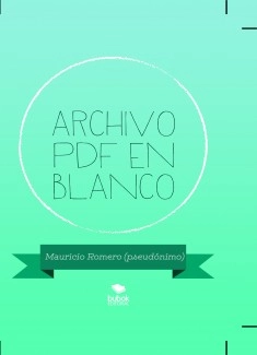 Archivo de pdf en blanco