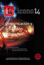 Libro Comunicación y Educación Inmersivas - ICONO14 - Año 9, Vol. 2, autor ICONO14 Asociación científica de Comunicación y Nuevas