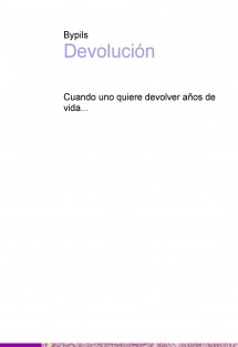Devolución