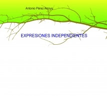 EXPRESIONES INDEPENDIENTES-imágenes en negro