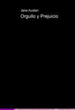 Libro Orgullo y Prejuicio, autor jcgromero