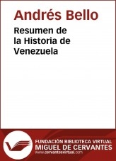 Libro Resumen de la Historia de Venezuela, autor Biblioteca Miguel de Cervantes