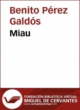 Libro Miau, autor Biblioteca Miguel de Cervantes