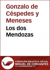 Libro Los dos Mendozas, autor Biblioteca Miguel de Cervantes